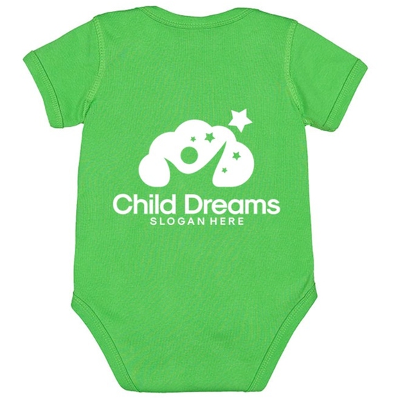Apple Green - Rabbit Skins Custom Infant Baby Bodysuit