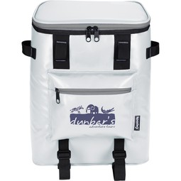 White - KOOZIE Olympus 24-Can Kooler Custom Backpack