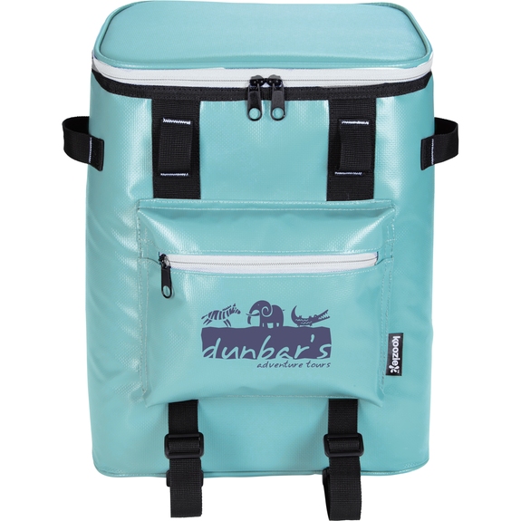 Mint - KOOZIE&#174; Olympus 24-Can Cooler Custom Backpack