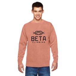 Terra Cotta Comfort Colors Custom Logo Crewneck Sweatshirt