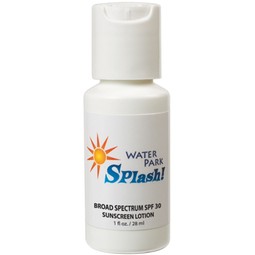 Promotional Full Color SPF 30 Custom Sunscreen - 1 oz. with Logo