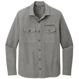 Mercer+Mettle™ Long Sleeve Custom Twill Overshirt