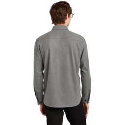 Back Mercer+Mettle&#153; Long Sleeve Custom Twill Overshirt