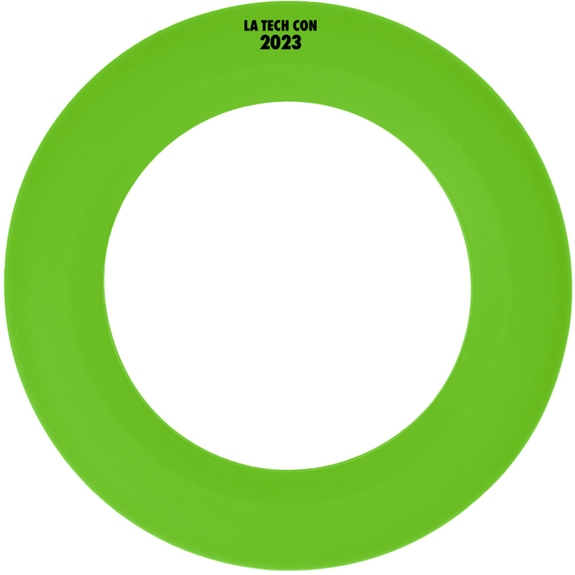 Lime green Wrist Disk Custom Stress Fidget Toy