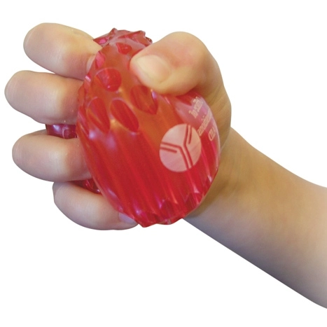 In Use - Jelly Smacker Promotional Stress Ball