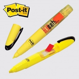 Yellow Post-it Notes Custom Printed Flag Promotional Highlighter