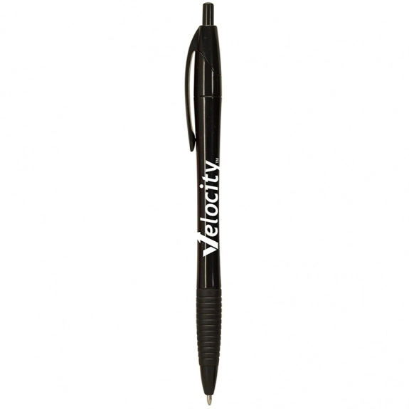 Black Colored Javelin Custom Pen w/ Black Grip