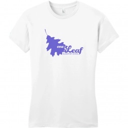 District® Very Important Tee Custom T-Shirts - Women's - White