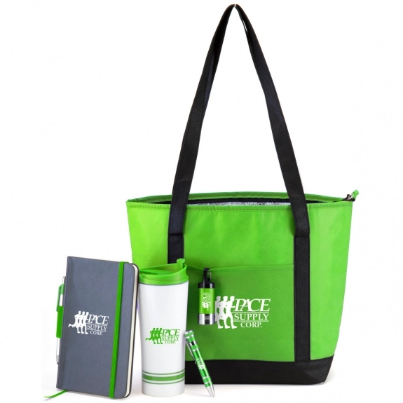 Lime Green Perfect 5 Essentials Promotional Gift Sets