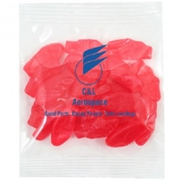 Clear - Full Color Swedish Fish Promotional Candy Packs - 2 oz.
