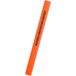 Neon Orange International Carpenter Promotional Pencil