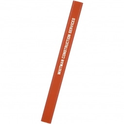 Orange International Carpenter Promotional Pencil