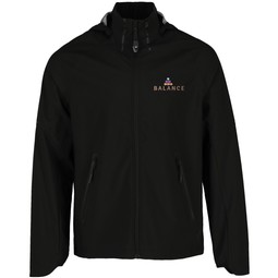 Black - Oracle Custom Branded Softshell Jacket - Men's
