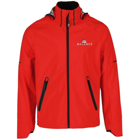 Team Red - Oracle Custom Branded Softshell Jacket - Men's