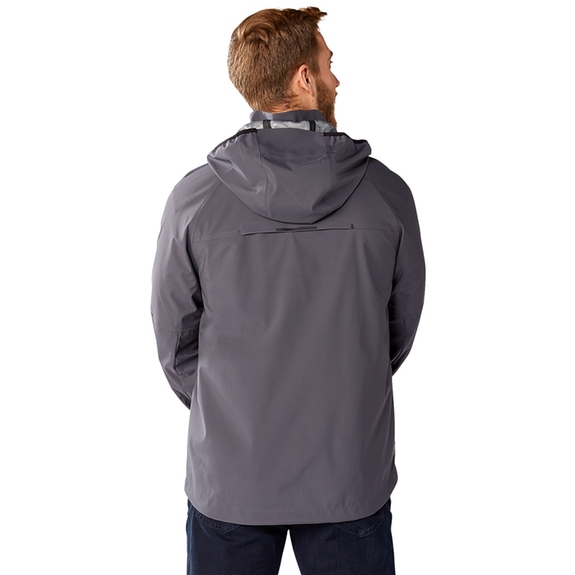 Back - Oracle Custom Branded Softshell Jacket - Men's