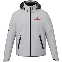 Silver - Oracle Custom Branded Softshell Jacket - Men's