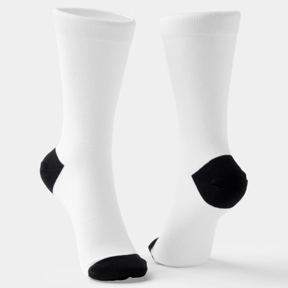Blank - Full Color Sublimated Custom Socks