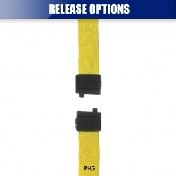 Polyester Customized Lanyard Release Options