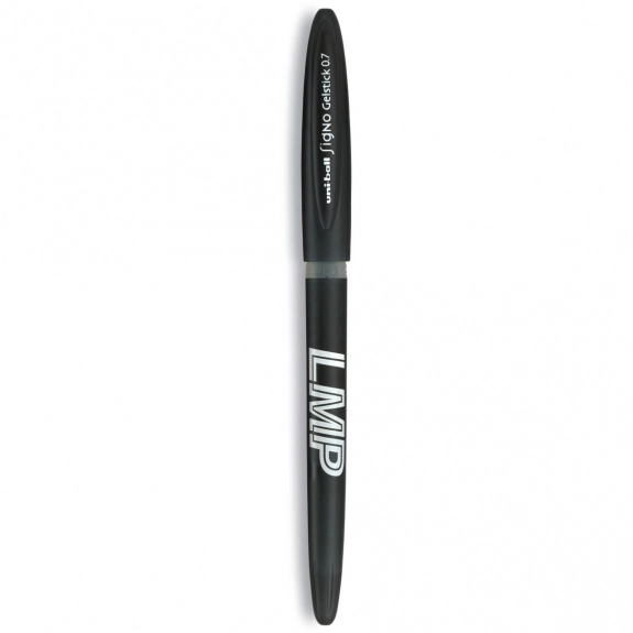 Black Uni-Ball Gelstick Promotional Pen
