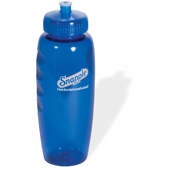 PolyClear BPA-Free Gripper Custom Water Bottle - 30 oz.