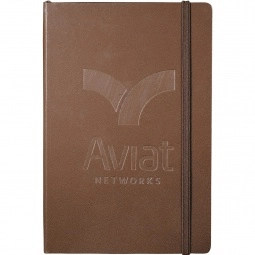 Brown JournalBook Lined Custom Journal - 5.5"w x 8.4"h