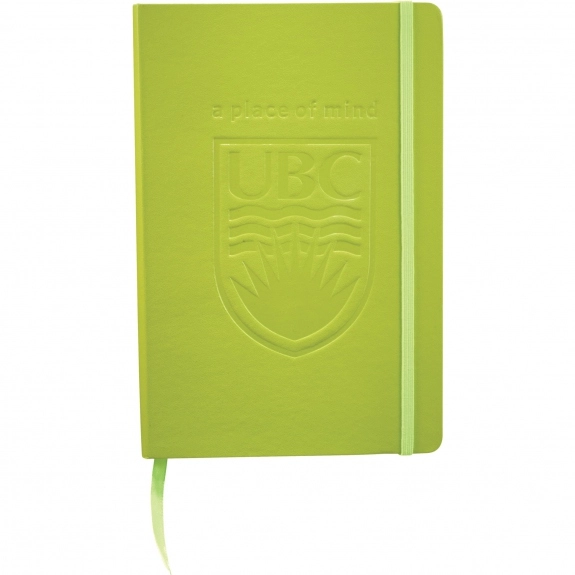 Lime JournalBook Lined Custom Journal - 5.5"w x 8.4"h