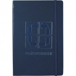 Navy JournalBook Lined Custom Journal - 5.5"w x 8.4"h