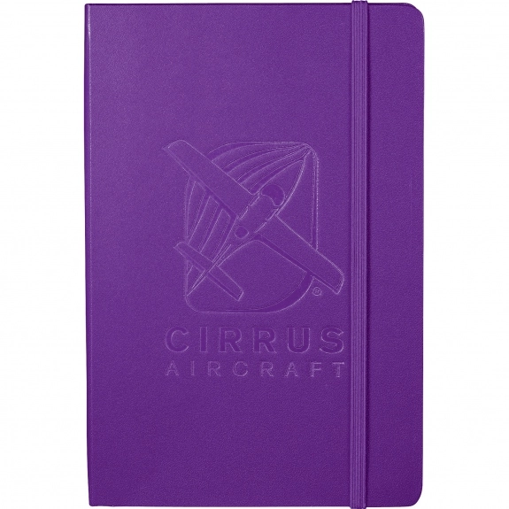 Purple JournalBook Lined Custom Journal - 5.5"w x 8.4"h