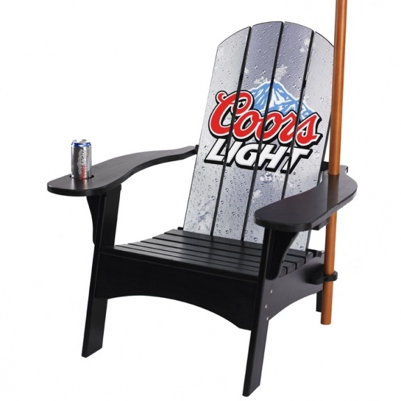 Black Adirondack Custom Chair