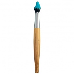 Blue Paint Brush Ballpoint Custom Pen