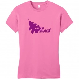 True Pink District Very Important Tee Custom T-Shirts - Juniors