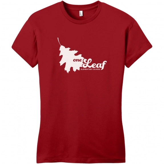 Classic Red District Very Important Tee Custom T-Shirts - Juniors