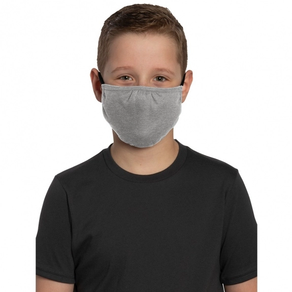 In Use District Youth V.I.T Face Mask - Blank