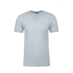 Light Blue Level&#153; Unisex Custom Cotton T-Shirt