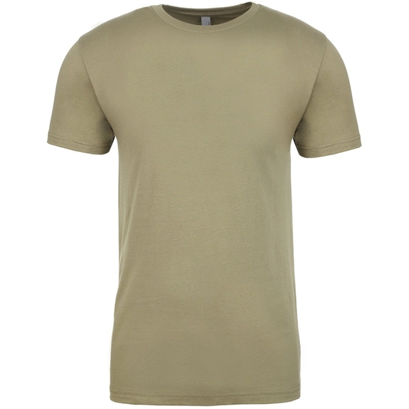 Light Olive Level&#153; Unisex Custom Cotton T-Shirt