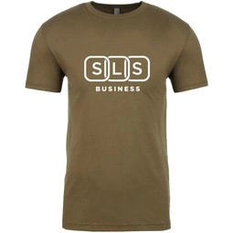 Military Green Level&#153; Unisex Custom Cotton T-Shirt