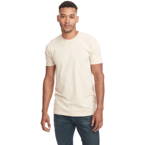 Natural Level&#153; Unisex Custom Cotton T-Shirt