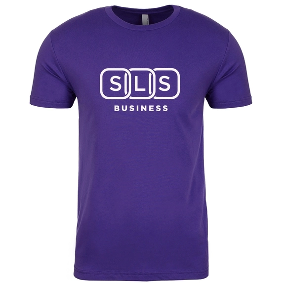 Purple Rush Level&#153; Unisex Custom Cotton T-Shirt