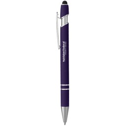 Purple Incline Custom Logo Stylus Pen