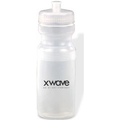 Clear Squeezable Custom Sports Bottle - 24 oz.
