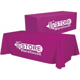 Magenta Convertible Custom Table Cover - 6 ft. - 8 ft.