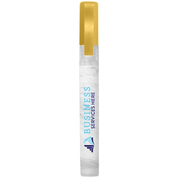 Yellow Full Color Promotional Hand Sanitizer Spray Pump