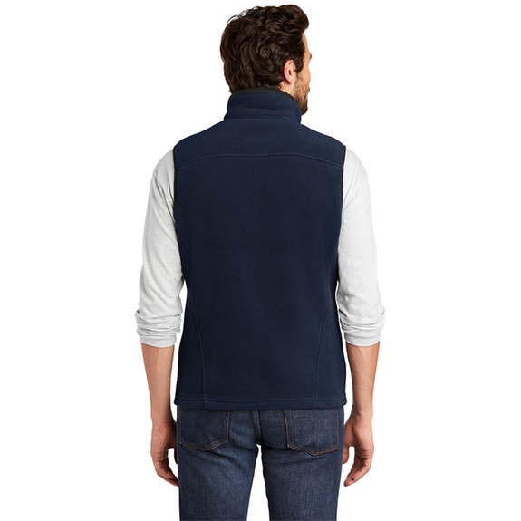 Back - Eddie Bauer&#174; Custom Fleece Vest - Men's