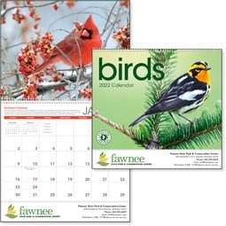White - Birds - 13 Month Appointment Custom Calendar