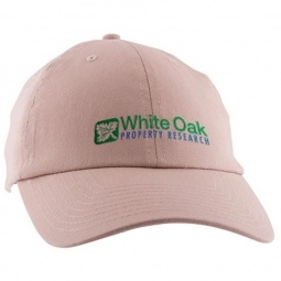 Promotional 6-Panel Unstructured Pre-Curved Custom Cap with Logo