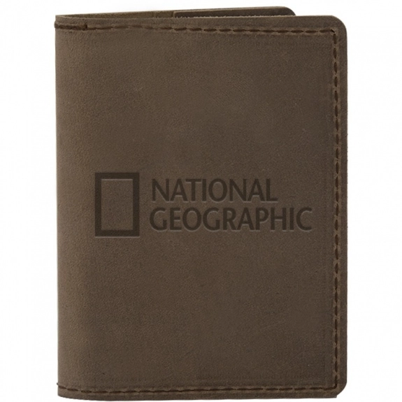 Distressed Brown - Traverse Leather Mini Custom Composition Book