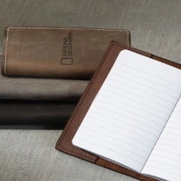 In Use - Traverse Leather Mini Custom Composition Book