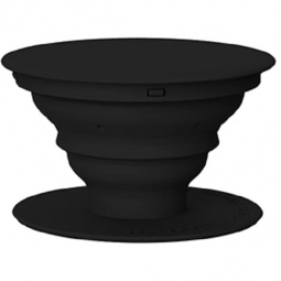 Black - Full Color PopSockets Custom Cell Phone Stand w/ Mount 
