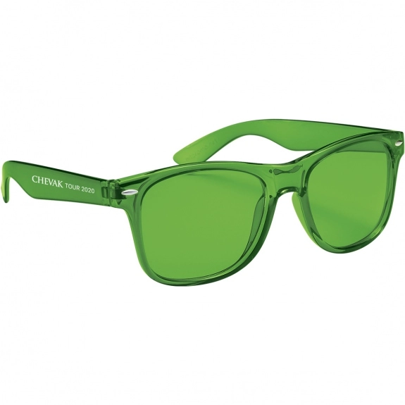 Green - Translucent Custom Sunglasses