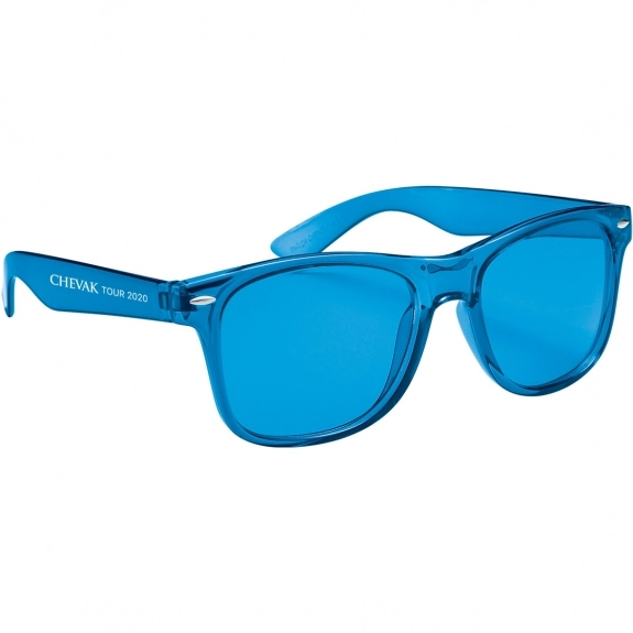 Blue - Translucent Custom Sunglasses